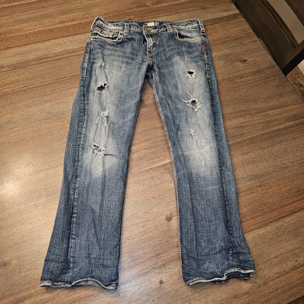 Silver Sam Jeans Distressed